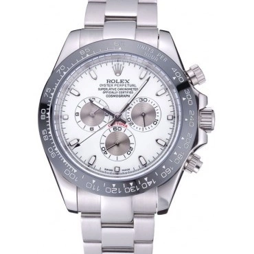 Aaa replica Bracelet 622542 Rolex Dial Stainless White Cosmograph Daytona Steel 0817